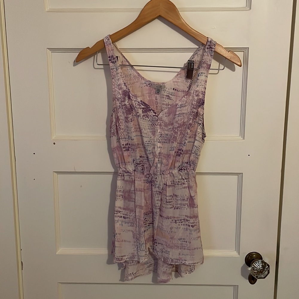 Ecote Silk Tank Top Size S